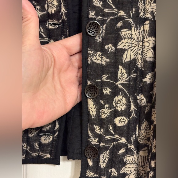 Maison Hotel Dali Ying Yang Print 100% Cotton Boxy Jacket M - Picture 10 of 14